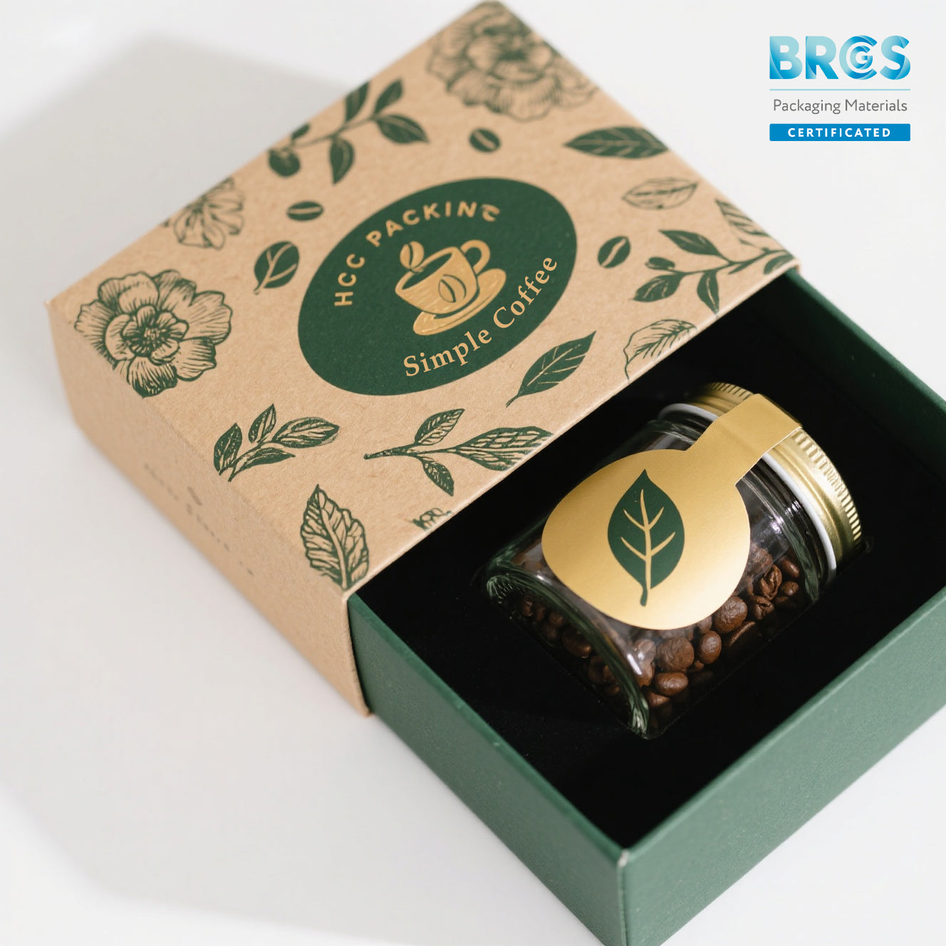 BRCGS Certificated Drawer Box for Coffee