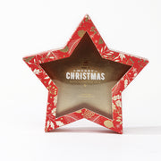 Five-pointed star Christmas chocolate packaging box