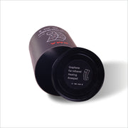 custom black cylinder box