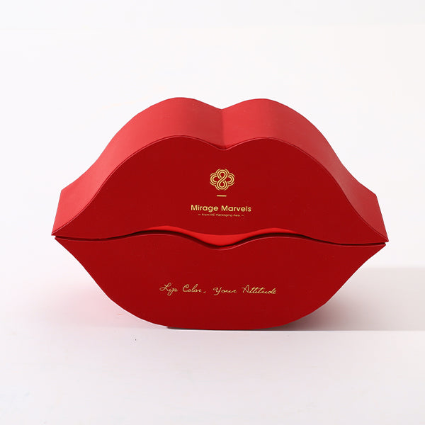 Red Leather Lipstick Gift Box