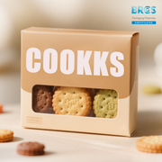 BRCGS Certificated Custom Cookie Paper Box with Sleeve