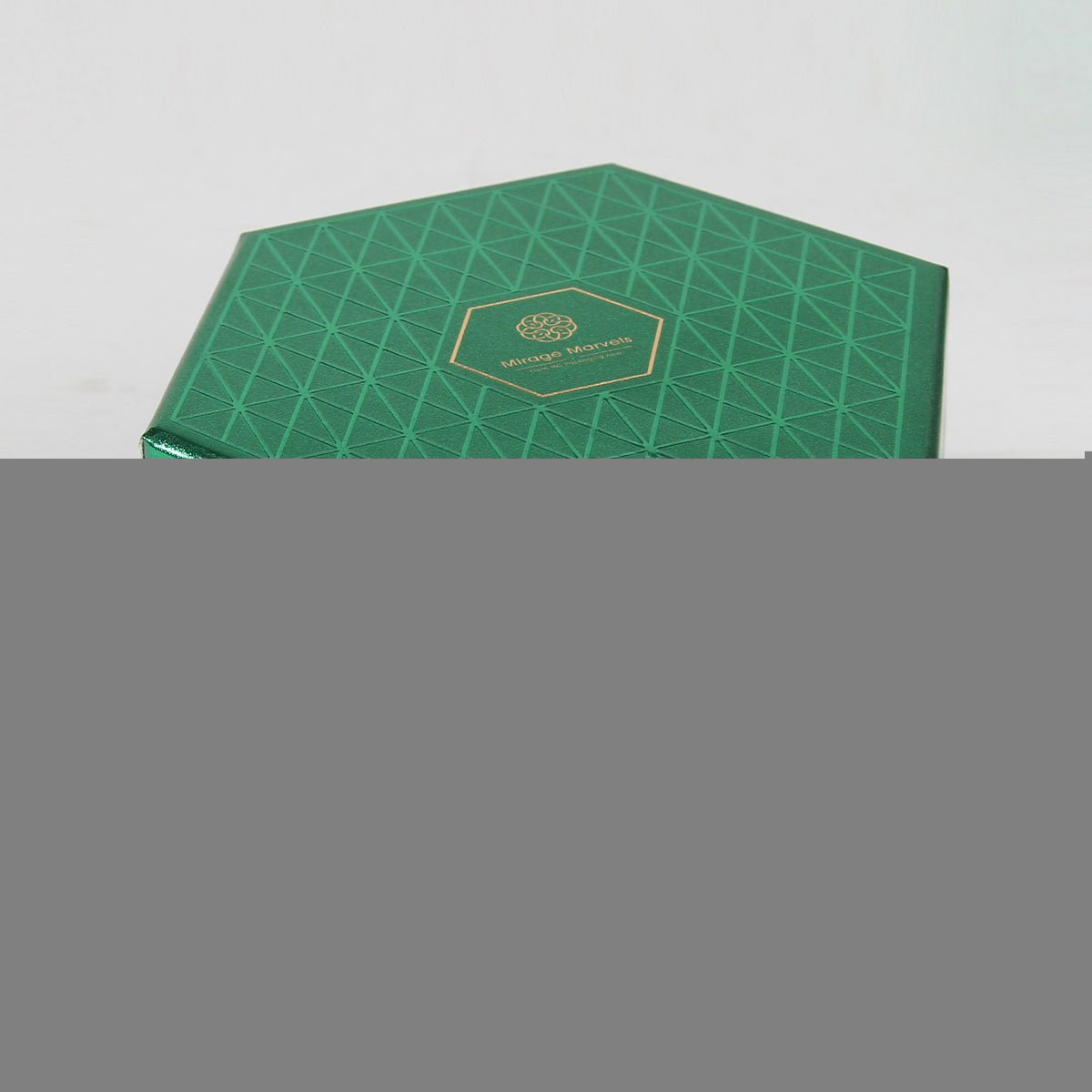 Emerald lid and base Jewelry Gift Box