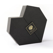 Black Polygon Heart Shape  Perfume Packaging box