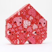 Top&Base Heart Box High-end Chocolate Packaging Box
