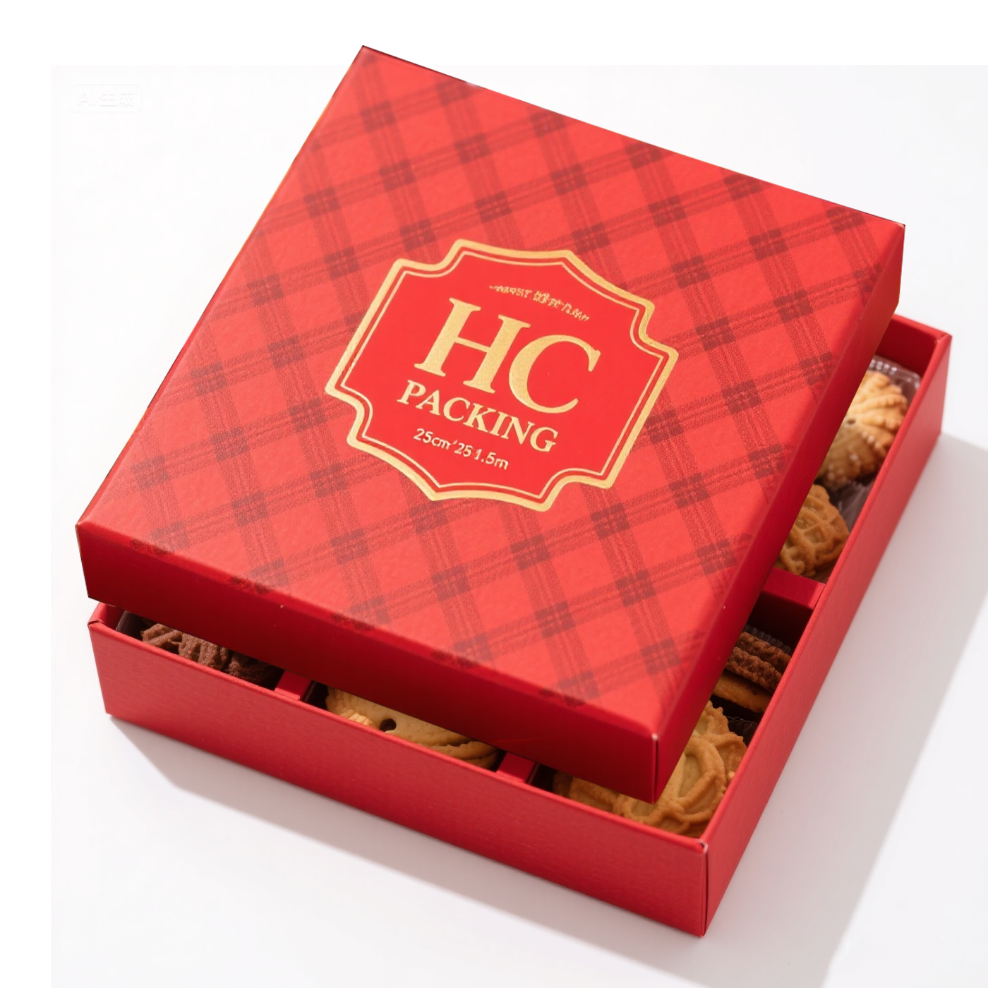 BRCGS Certificated Cookie Cardboard Box