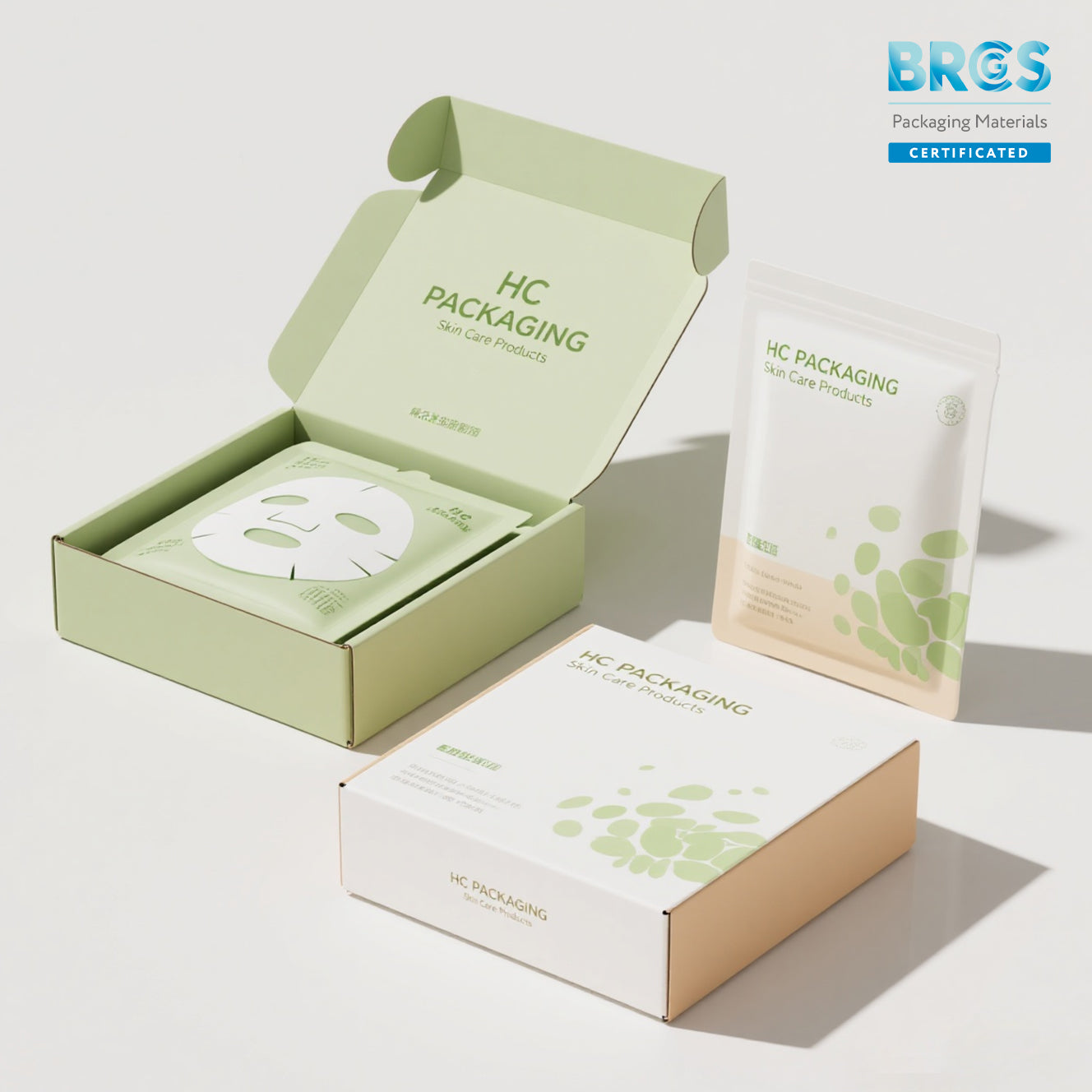 BRCGS Certificated Corrugated Box for Face Mask
