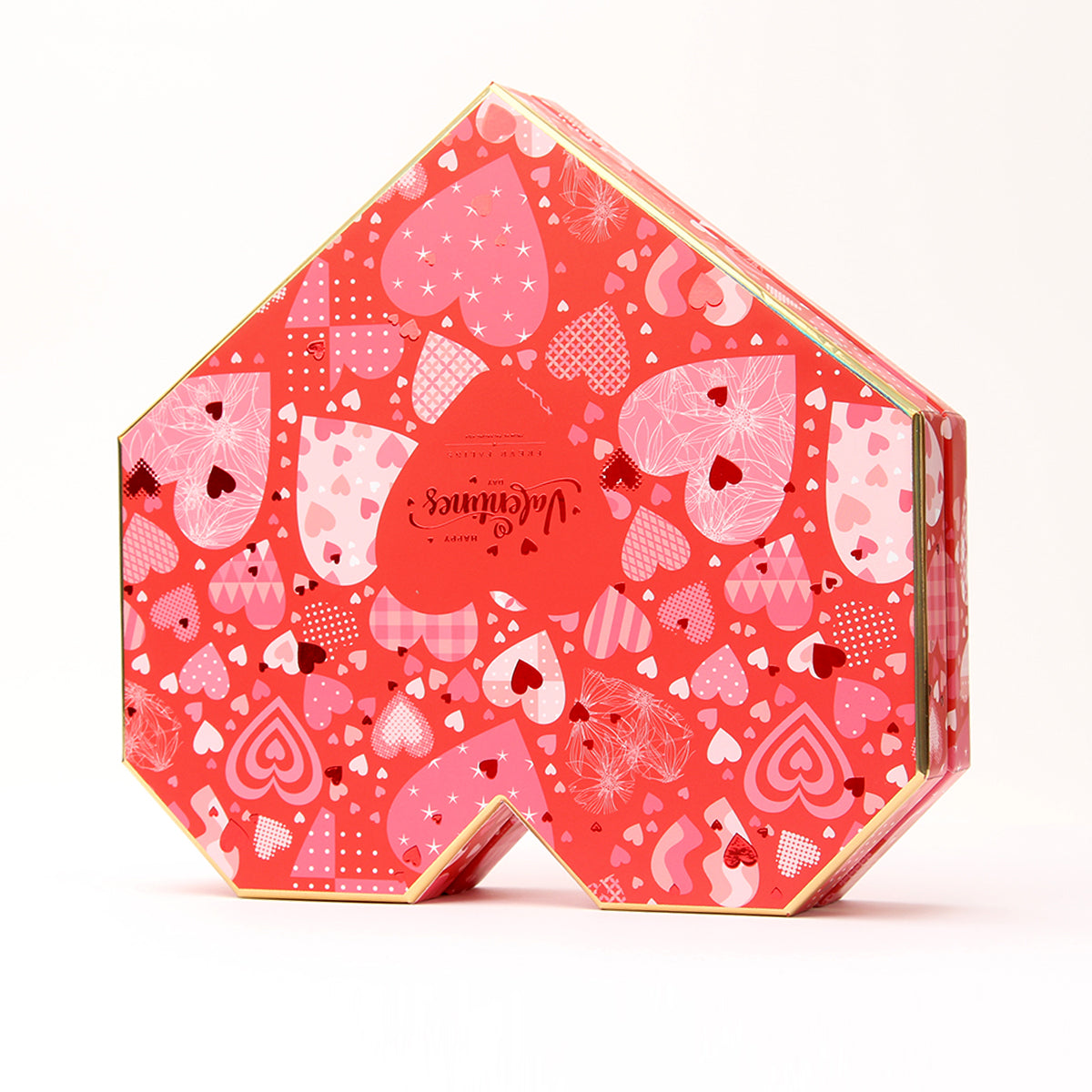 Top&Base Heart Box High-end Chocolate Packaging Box