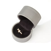Silver leather jewelry exquisite gift box