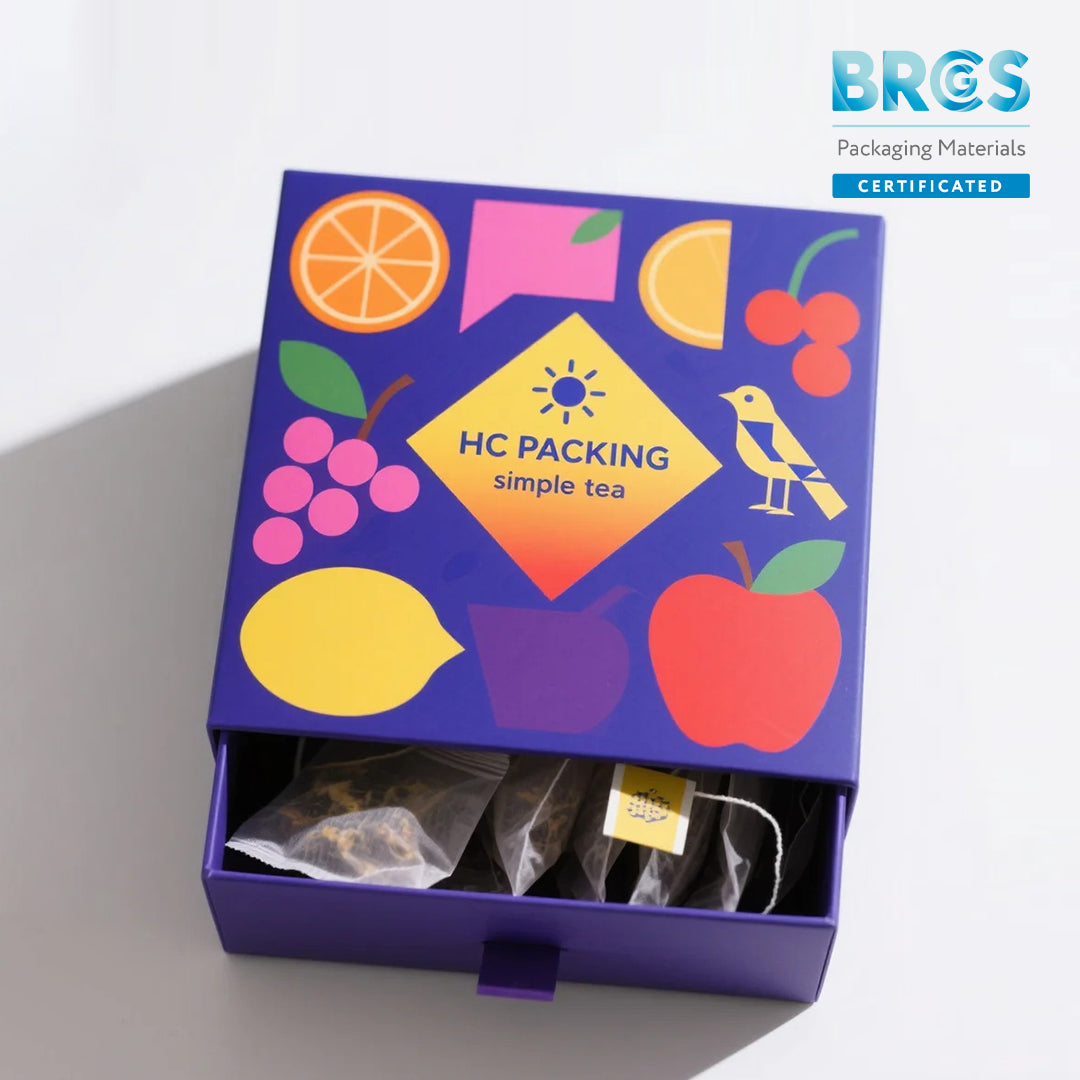 BRCGS Certificated Drawer Box for Tea Bag