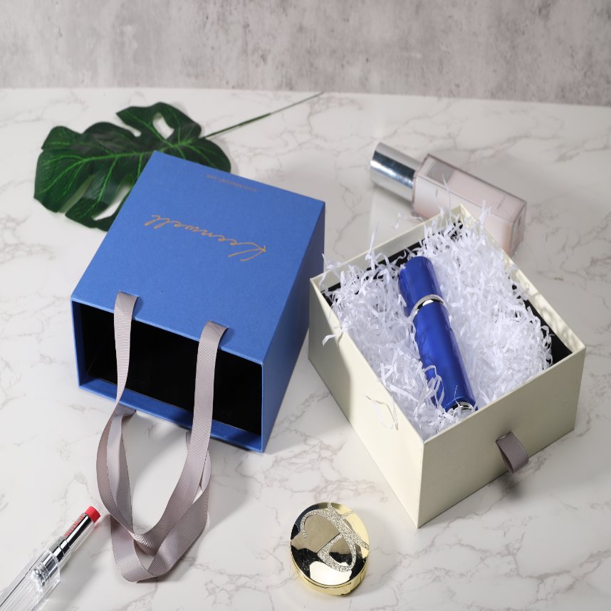 Luxury Green Drawstring Gift Box With Drawers
