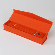 Elegant Rose Gold Necklace Presentation Box