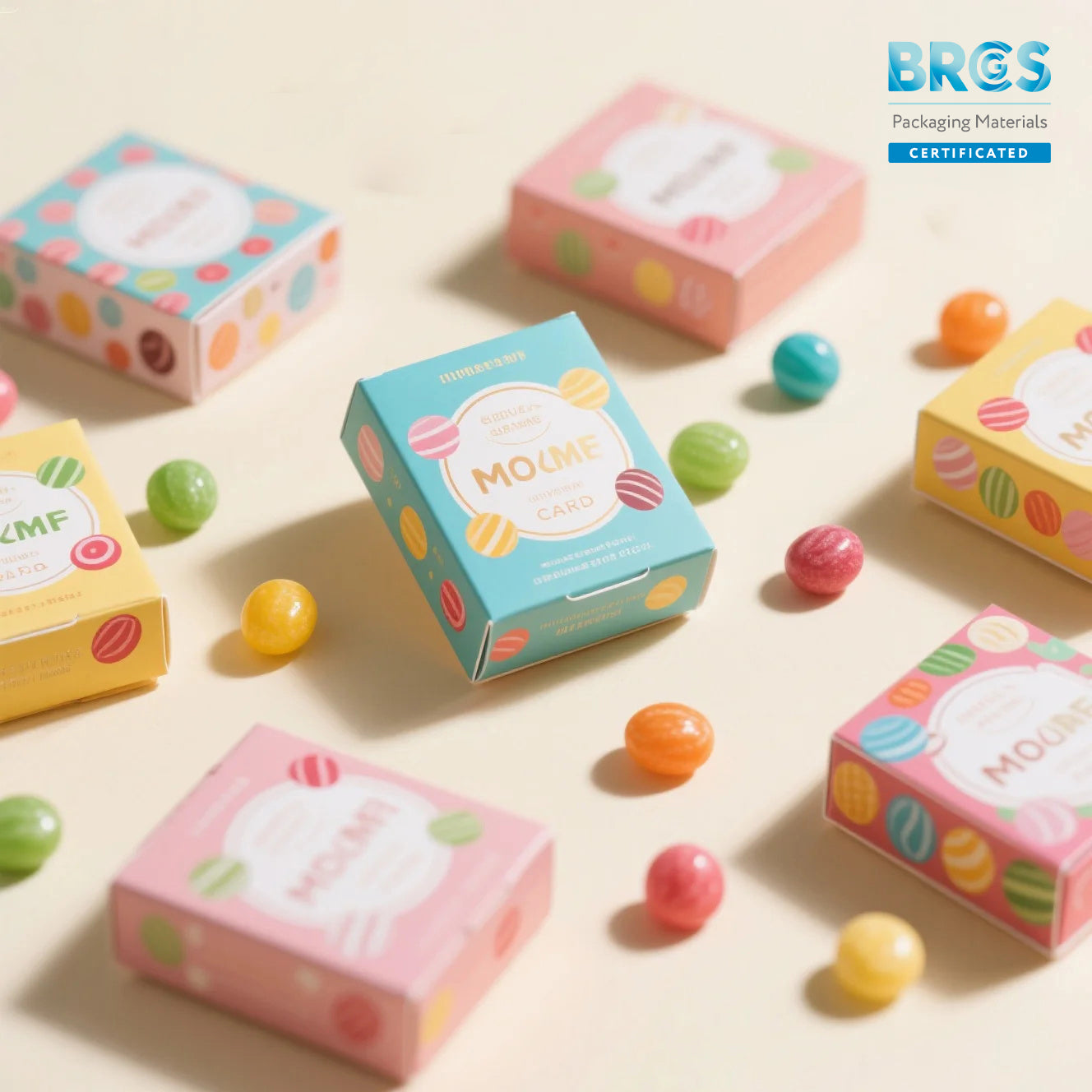 BRCGS Certificated Candy Cardboard Box