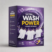Folding Paper Box for Laundry Detergent