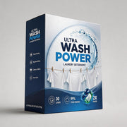 Folding Paper Box for Laundry Detergent