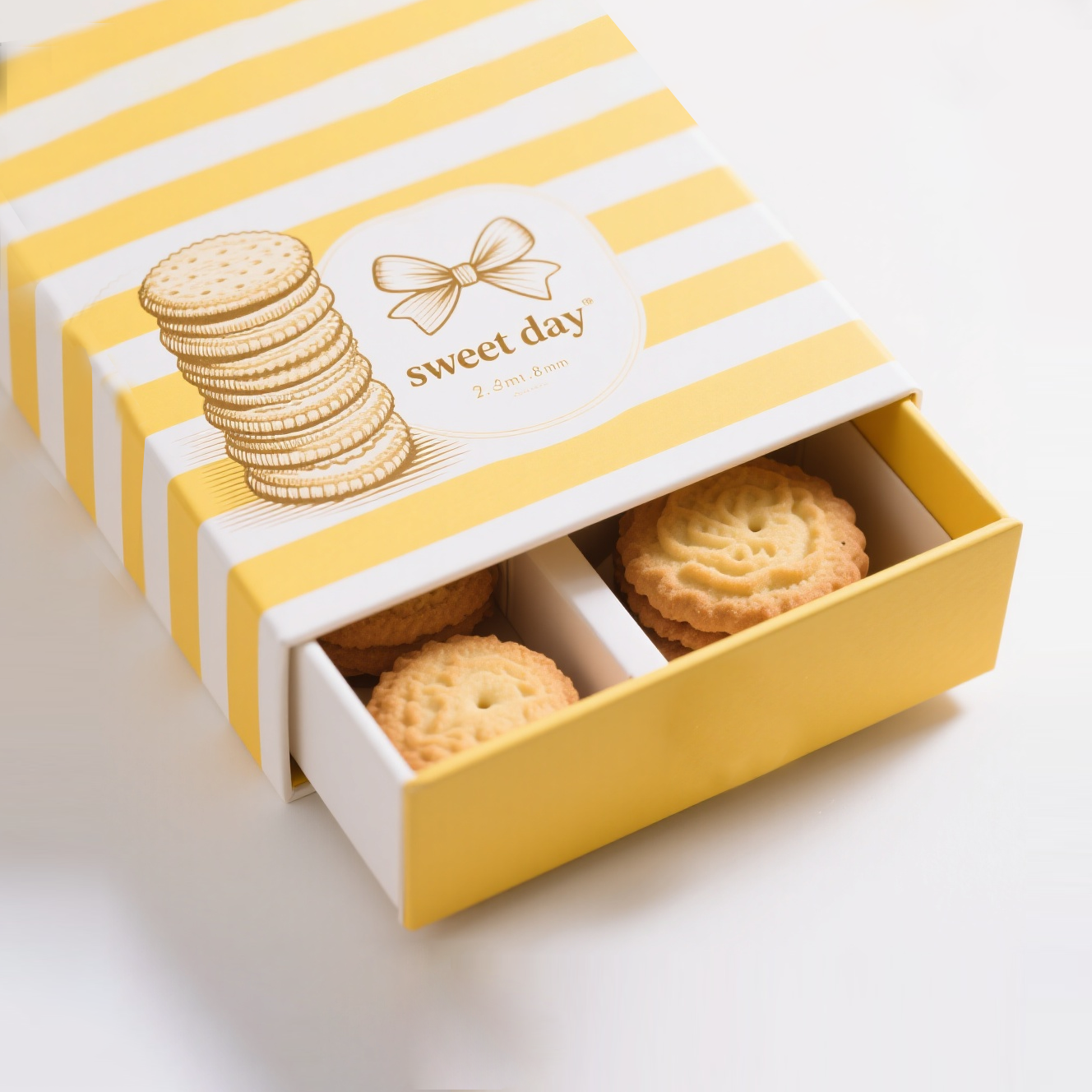 BRCGS Certificated Drawer Box for Cookies