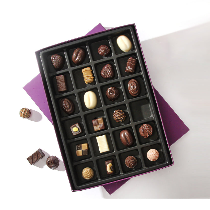 BRCGS Certificated Chocolate Lid and Base Heart Box