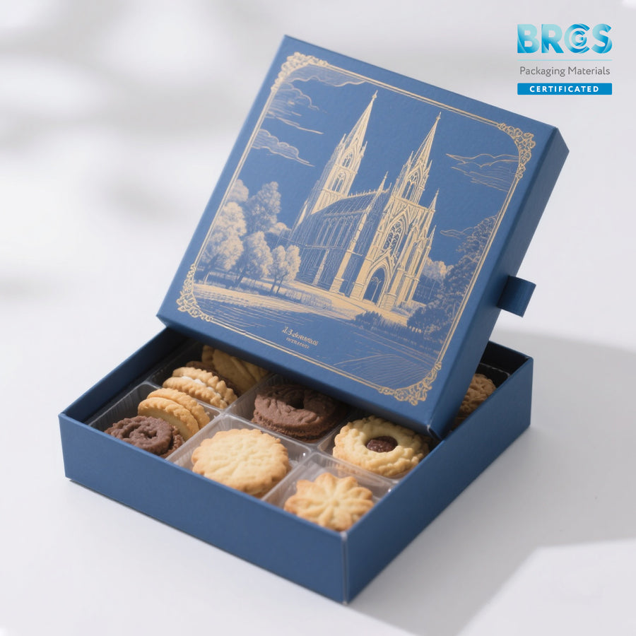BRCGS Certificated Cookie Folding Box