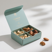 Folding paper Box for Nuts