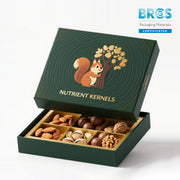 BRCGS Certificated Lid and Base Rigid Box for Nuts