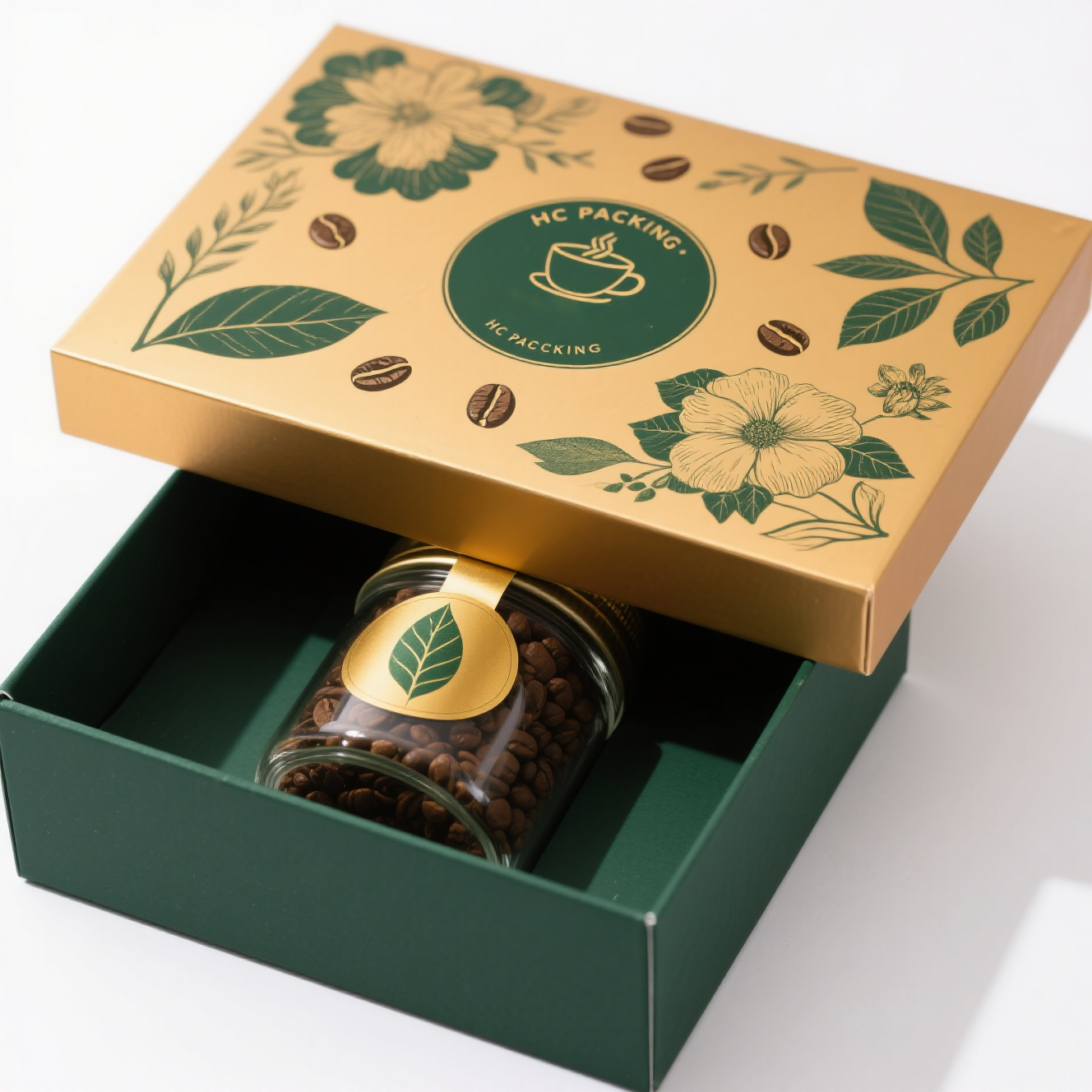 BRCGS Certificated Cardboard Box for coffee bean