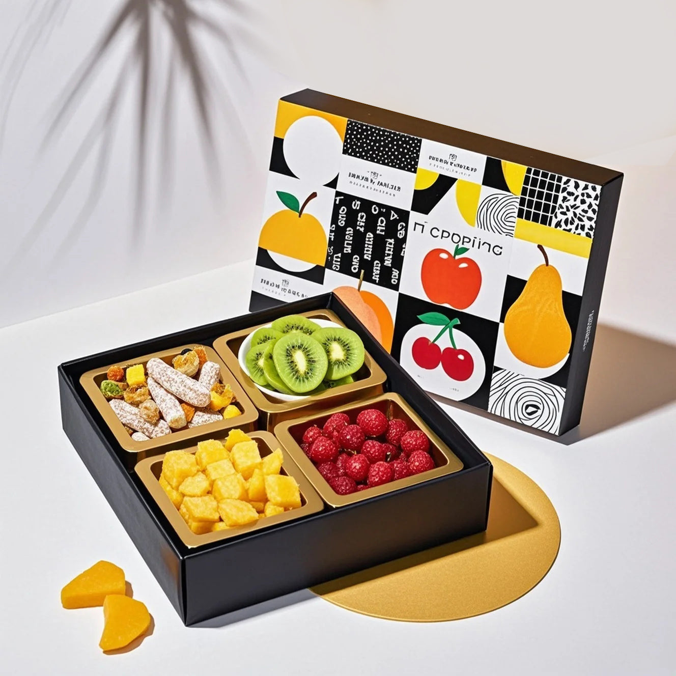 BRCGS Certificated Lid and Base Box for Dried fruits