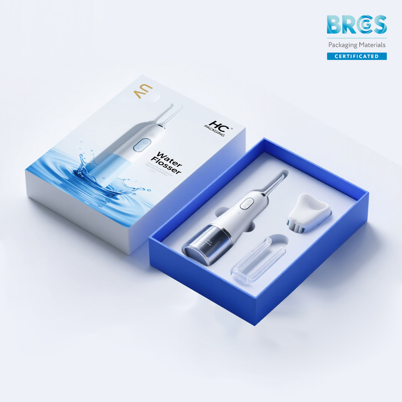 BRCGS Certificated Lid and Base Box for Water Flosse