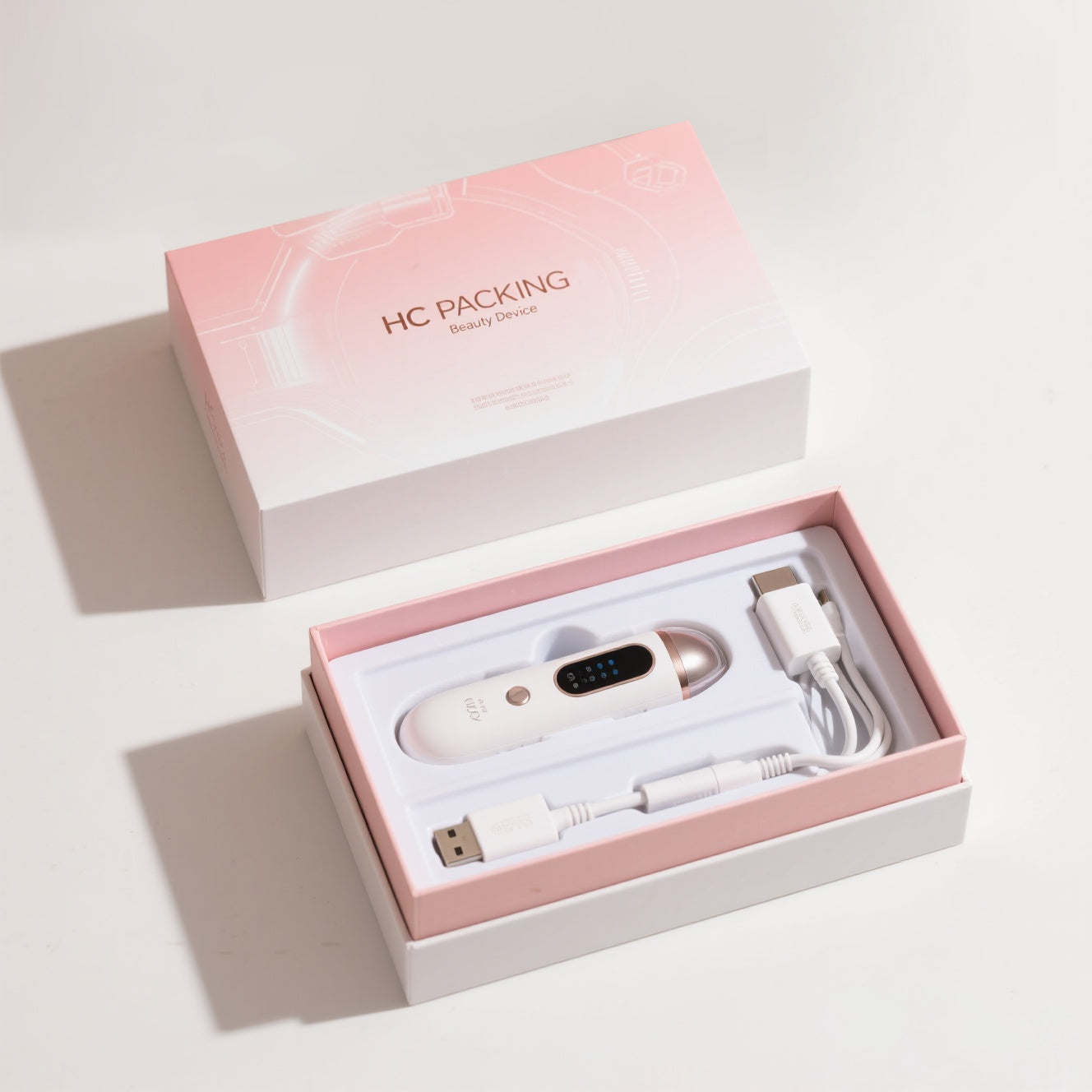 BRCGS Certificated Lid and Base Box for Beauty Device