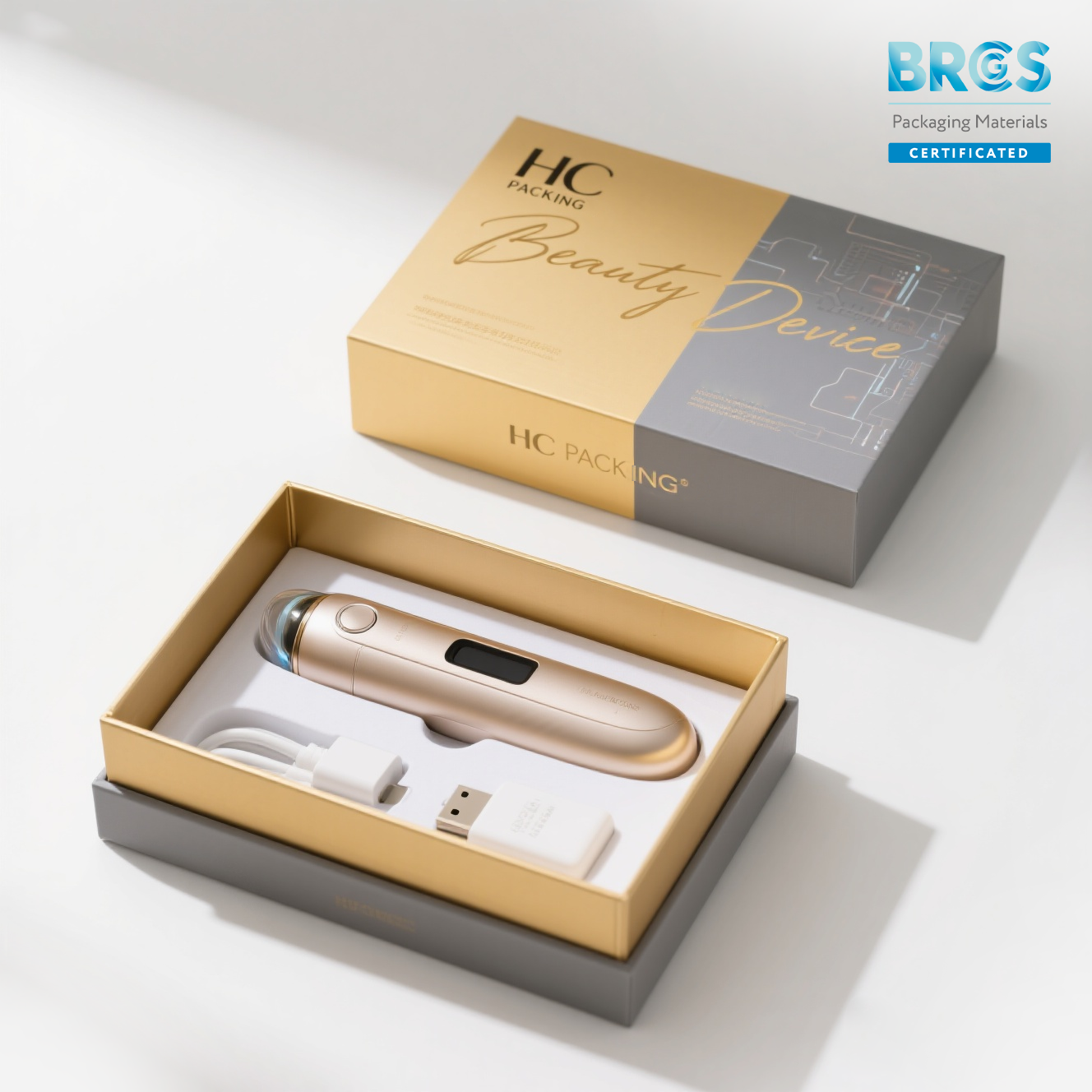 BRCGS Certificated Gift Box for Portable Beauty Device