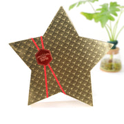 Five-pointed star chocolate classic packaging gift box