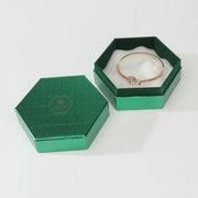 Emerald lid and base Jewelry Gift Box