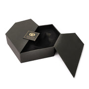 Black Polygon Heart Shape  Perfume Packaging box