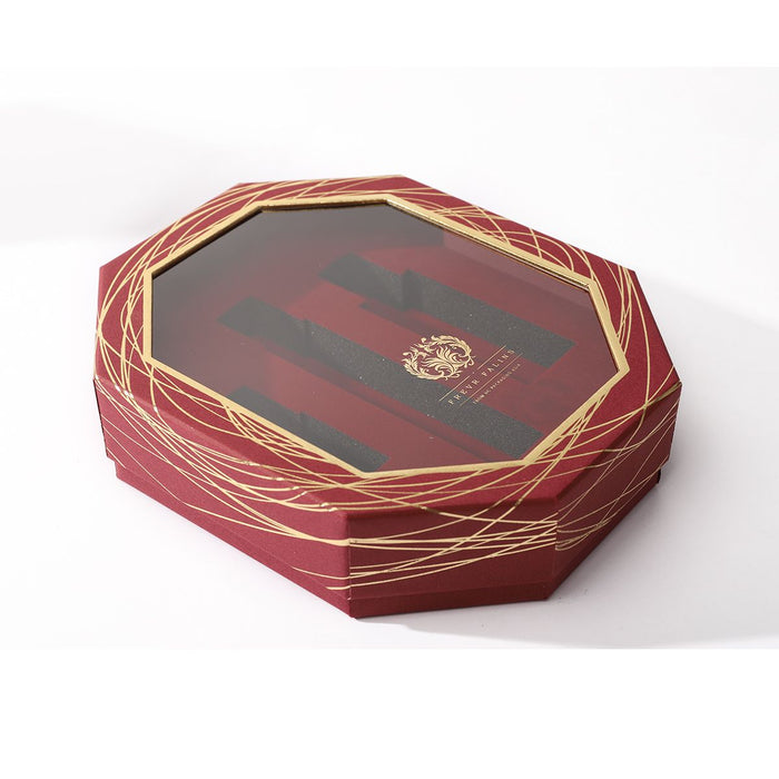 Lid&Base Box With Window For Perfume Packaging